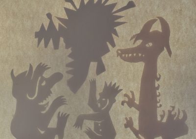 Where the Wild Things Are, Shadow Puppets